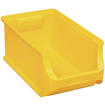 Allit 456214 Cassetta impilabile da magazzino (L x A x P) 205 x 150 x 355 mm Giallo 1 pz.