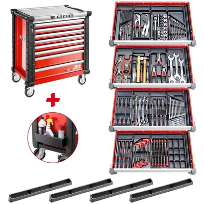 Facom Carrelli JET.8M4 con 15 moduli - SPOTLIGHT16PKW