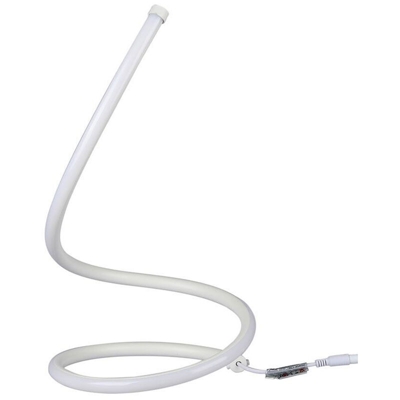 LEDLUX JF40321 Lampada Led da Tavolo Design Moderna Spirale 17W Caldo 3000K Colore Bianco Con Interruttore SKU-40321 - V-TAC