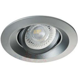 faretto incasso colie 1 luce 75 mm CE IP20 alluminio grigio interno orientabile kan 26744 - KANLUX precio