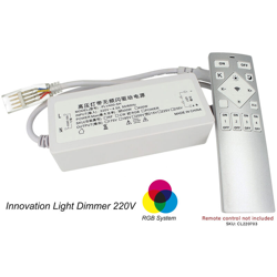 Ledlux - Alimentatore Centralina Led Controller RGB 220V Per Striscia Led Alta Tensione RGB HVRF1909 en oferta