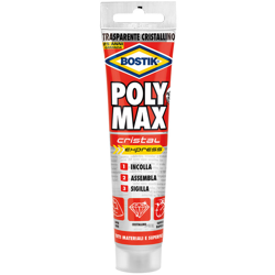 6 PZ Di POLYMAX ORIG.'CRISTAL' TUBETTO GR 115 - Bostik precio