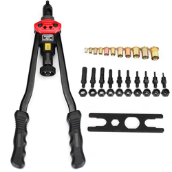 Utensili per rivettatrici M3-M12 Kit rivettatura dadi Set accessori per inserimento dadi Nutsert - AUGIENB precio