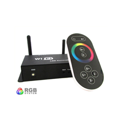 WiFi Single Point Controller Centralina RGB Led Telecomando Touch Wireless Interfacciabile Con Iphone Smartphone Android WF100 - LEDLUX características