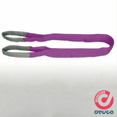 Nastro di sollevamento 6m, piatto in oliestere a doppio strato - L 3552/6 ABC L 3552 6001 - Dim. asola: 350x50 mm - ABC TOOLS
