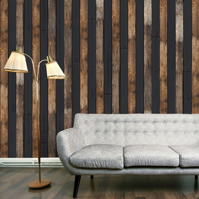 Fotomurale Duetto di legno cm 50x1000 Artgeist