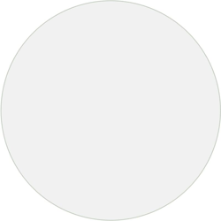 Protezione Tavolo Opaca Ø 100 cm 2 mm PVC - VIDAXL precio