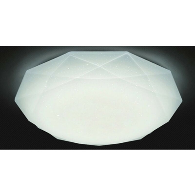 Universo - Plafoniera LED a cupola DIAMOND con superficie sfaccettata | Bianco Freddo 6500K - Piccolo