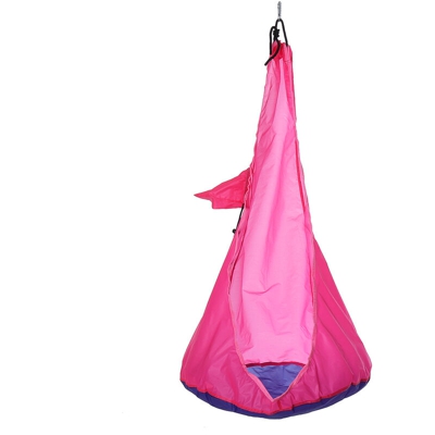 Amaca portatile sospesa altalena 60 kg rosa - AUGIENB