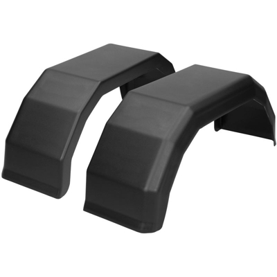 Coppia parafanghi plastica parafango per roullotte carrelli rimorchi 8"15/50,5cm - ECD GERMANY