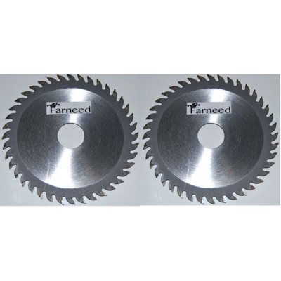KIT 2 PZ LAMA DISCO TAGLIO LEGNO 115mm SMERIGLIATRICE ANGOLARE 40 DENTI FLEX PVC