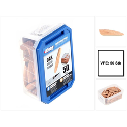 KREG Pocket-Hole Tappi in legno massiccio di rovere ( P-OAK ) - 50 pz. / accorciabili características