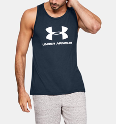 Canotta UA Sportstyle Logo da uomo en oferta