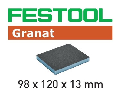 Spugna levigatrice 98x120x13 220 GR/6 - Festool