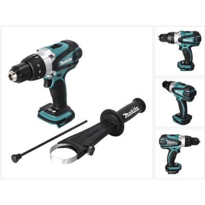 Makita DHP 458 Z Trapano avvitatore ad impulsi a batteria 18V / 91Nm - senza batteria, senza caricabatterie