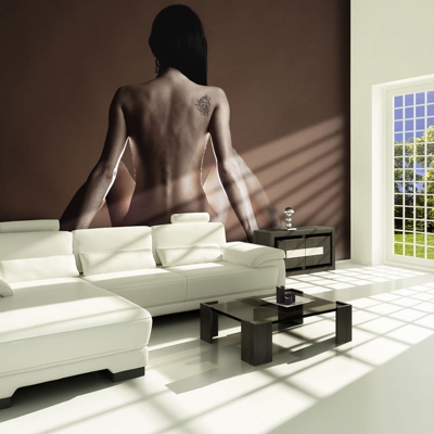 Fotomurale Donna con tatuaggio cm 250x cm 250x193 Artgeist