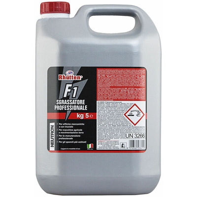 F1 sgrassatore professionale neutron 5kg manutenzione pulizia superfici rhutten