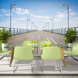 Fotomurale On the pier cm 250x175 Artgeist precio