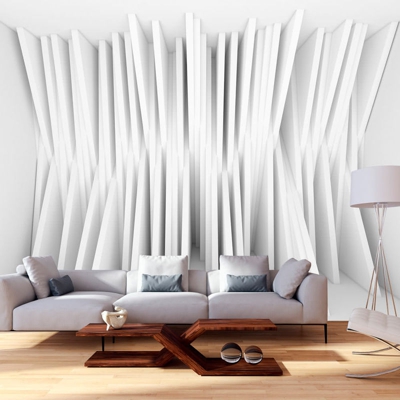 Fotomurale Equilibrio bianco cm 250x175 Artgeist