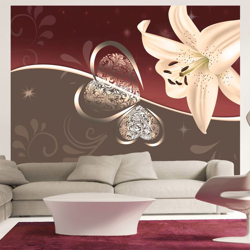 Fotomurale Giglio color crema cm 250x193 Artgeist en oferta