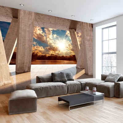 Fotomurale Sunny Promenade cm 250x175 Artgeist