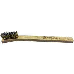 TOOLCRAFT Spazzola per candele Legno, Ottone 200 mm 1 pz. en oferta