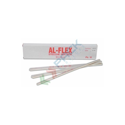 Pack Services - Stecca per fratture in alluminio e spugna, Mis. 46 x 1 cm, modellabile e frazionabile (Mis. 46 x 1 cm)