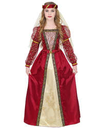 Costume principessa medievale reale bambina en oferta
