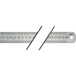 acciaio scala flessibile CE di omologazione precisione II, 500 x 30 x 1,0 mm, 0460208 - Helions Preisser precio