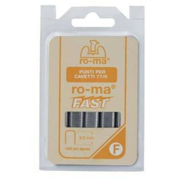 EAC - Punti per fissacavi - Art. 77/9 - Lunghezza mm. 9 - M 77 conf. 1000 pz en oferta