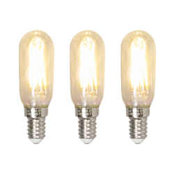 Set 3 lampadine E14 LED 310lm 2700K tubo dimm - Calex características