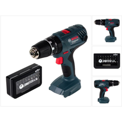 Bosch GSB 18 V-21 Professional Trapano avvitatore con percussione a batteria + Set di 31 punte Wiha Dinotech Edition - senza batteria, senza características