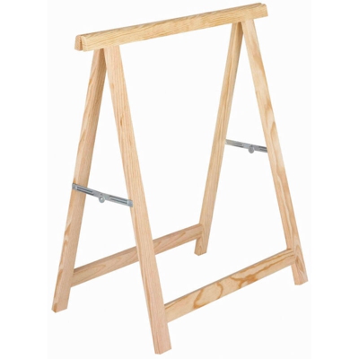 EAC - Cavalletto Pieghevole in Legno di Abete 75xH75 cm - MARCA