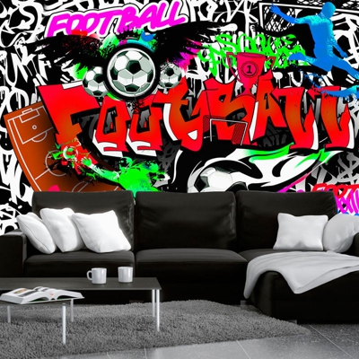 Fotomurale Football Passion cm 150x105 Artgeist