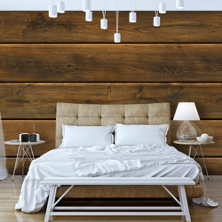 Fotomurale Wooden Harmony cm 250x175 Artgeist en oferta