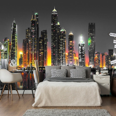 Fotomurale Desert City Dubai cm 250x175 Artgeist