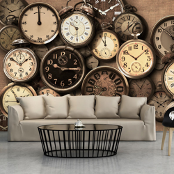 Fotomurale Old Clocks cm 250x175 Artgeist en oferta
