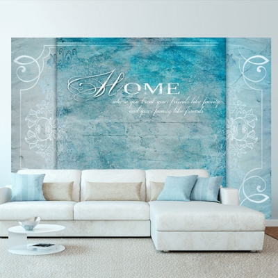 Fotomurale Home where you cm 200x140 Artgeist