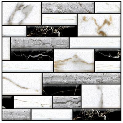Adesivi tridimensionali impermeabili 3D per piastrelle, 30 * 34 cm - ASUPERMALL