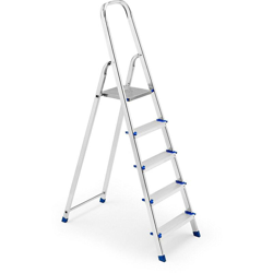 Eurostore07 - FRAMAR SCALA IN ALLUMINIO 5 GRADINI EUROPIUMA EN131 cm.45,5x12x176h FER 335614 en oferta