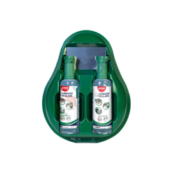 Pack Services - Stazione lavaggio oculare d'emergenza con 2 flaconi di soluzione salina sterile monouso da 500 ml características