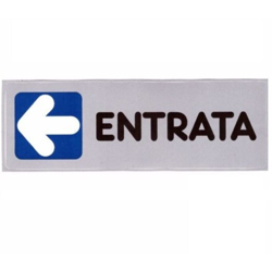 Adesivo -entrata a sinistra en oferta