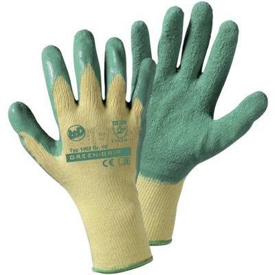 Guanto per giardinaggio Poliestere Taglia: 10, XL EN 388 CAT II Green grip 1492SB-10 1 Paio/a - L+d