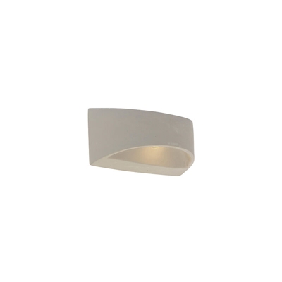 QAZQA Applique adelaide - rustico - Pietra/calcestruzzo - Grigio - Alltri Max. 1 x Watt