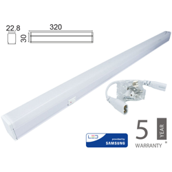 Plafoniera LED V-TAC Chip Samsung Lineare 4W 30cm Raccordabile con Interruttore 6400K características