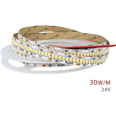 BL2429F 24V Bobina Striscia Led 30W/M 140LM/W 4200LM/M Bianco Freddo 6000K 1200 Smd 2835 5 Metri - Ledlux