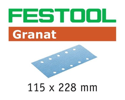 Foglio abrasivo STF 115x228 P100 GR/100 - Festool