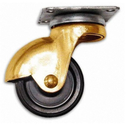 Ruota in Nylon con Piastra Girevole Ottonata P1 Ø 35 mm Portata 10Kg - CEBORA precio