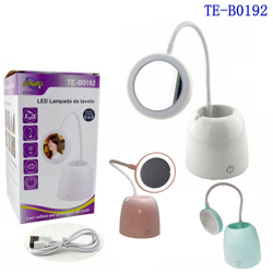 Lampada da tavolo scrivania led usb touch fredda porta pennelli penne trucco - DRIWEI características