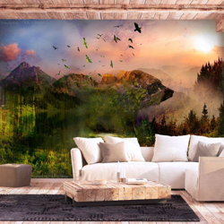 Fotomurale Bear in the Mountain cm 250x175 Artgeist precio